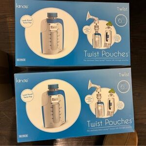 Kiinde Twist breast milk Pouches 140 pouches brand new